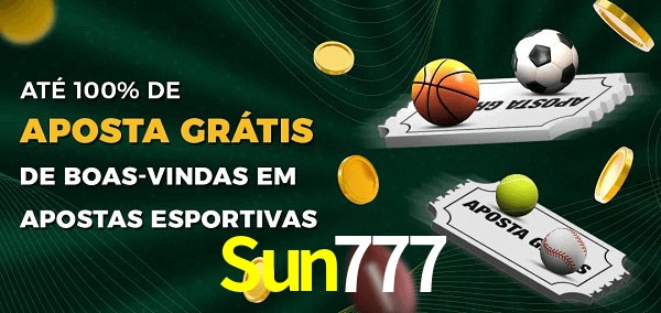Sun777 Ate 100% de Aposta Gratis